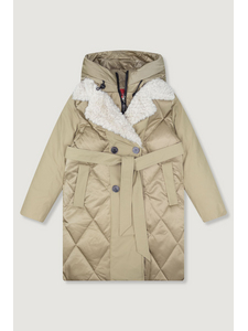 29322 Пальто зима арт.091 цв. бежевый