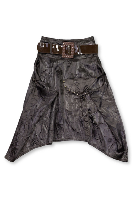 38224 Юбка мод.439 цв. коричевый